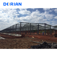 Estructura de Acero Industrial para Construcción de Edificios, Armazón de Columnas de Acero Ligero
