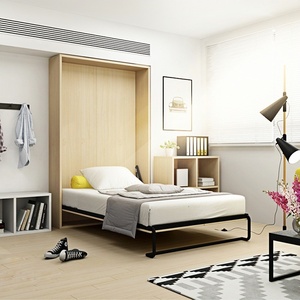 Mobiletto da parete in MDF di alta qualità, economico, imbottito, pieghevole, mobile contenitore, letto da studio <span class=keywords><strong>salvaspazio</strong></span> - Product Image 2