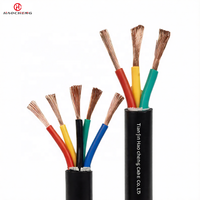 Kabel Fleksibel Berlapis Karet YC 450/750V Inti Tembaga Tugas Berat Tahan Air Tahan Cuaca