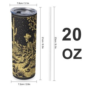 20Oz Straight Car Tumbler Stainless Steel Vacuum <b>Insulated</b> Custom Logo Portable Travel Mug - Product Image 1