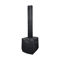 Système de colonnes acoustiques actives pour salles de réception, cinémas à domicile, spectacles de mariage en plein air, bars, églises, auditoriums, systèmes sonores