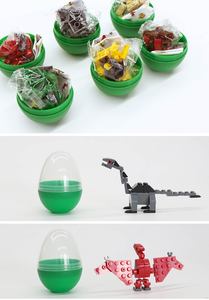 BEFLY - Juguete de Dinosaurio de Plástico para Niños, 73 Piezas, Económico, Promocional, Ecológico, Bloques de Construcción DIY - Product Image 2