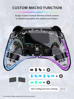 Control de Juego Inalámbrico Data Frog GG04 con Luz RGB para NS/Switch Lite/Oled