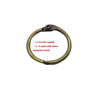 Anillas de Bronce EWANG de 0.75 Pulgadas para Encuadernación de Libros de Hojas Sueltas, Material de Papelería para Cuadernos de Dibujo y Manualidades - Product Image 1