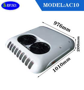 เครื่องปรับอากาศแบบติดตั้งบนหลังคา 10 กิโลวัตต์ รุ่น AC10 12v 24v สำหรับรถโรงเรียนขนาด 6 เมตร - Product Image 3