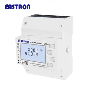 SDM630-Modbus medidor de energía Digital de 3 fases, medidor de energía inteligente RS485