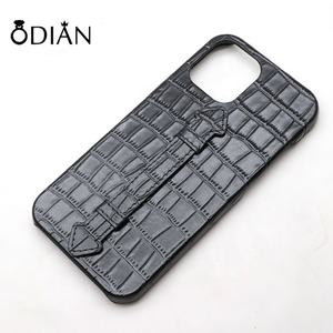 <span class=keywords><strong>Coque</strong></span> de téléphone en cuir véritable à Texture <span class=keywords><strong>Crocodile</strong></span> pour <span class=keywords><strong>iPhone</strong></span> 14/13/12/<span class=keywords><strong>11</strong></span> - Product Image 4