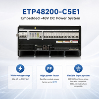 Sistema de Alimentación de Telecomunicaciones Integrado HWi ETP48200-C5E1, Fuente de Alimentación CC de 48V 200A para Montaje en Rack, para Equipos de Comunicación de Estaciones Base