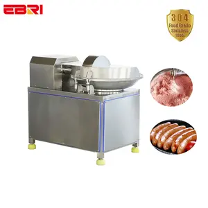 304 Multi Function Meat Bowl Food Cutter Knife Food Chopper Machine With Bowl Cutter Mixer Cooked Meat Chopper Machine For Lab