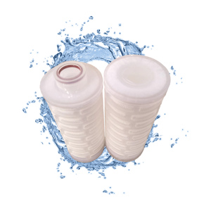 ไส้กรองแบบจีบ โพลีโพรพิลีน เมมเบรนกรองแบบพับ สำหรับระบบกรองน้ำ - Product Image 1