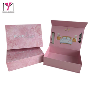 2026 MUYANG High Quality <b>pink</b> Fancy Wig <b>Box</b> Packaging Customized Logo - Product Image 6
