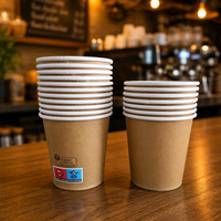 Gobelets en papier jetables de 6 oz, 8 oz, 12 oz, vente directe d'usine, très utilisés et très demandés en Europe