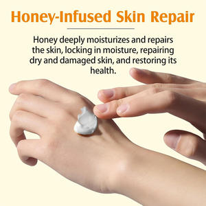 Crème au beurre végétalienne biologique 50g Crème hydratante pour le visage et le corps Usage quotidien Vitamine C Vitamine E Collagène Sans ingrédients végétaux - Product Image 3