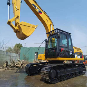 Excavatrice sur chenilles Cat313D de Caterpillar d'occasion en bon état, machine d'excavation 13Ton, CAT313 312 315 320 - Product Image 5