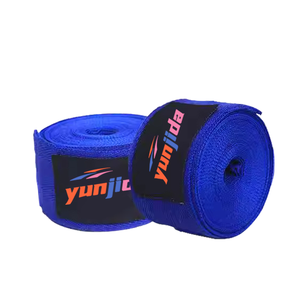 <span class=keywords><strong>Bande</strong></span> d'enveloppement <span class=keywords><strong>de</strong></span> main <span class=keywords><strong>de</strong></span> logo personnalisable et personnalisé <span class=keywords><strong>de</strong></span> haute qualité hautement élastique pour bandages <span class=keywords><strong>de</strong></span> <span class=keywords><strong>boxe</strong></span> - Product Image 1