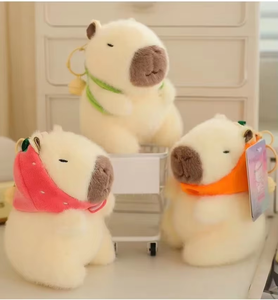 Porte-clés en peluche Capybara - Pendentif de sac, idéal comme cadeau de festival pour garçons et filles - Product Image 5