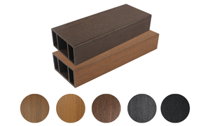 Wpc pannello murale <span class=keywords><strong>legno</strong></span> a doghe Wpc in <span class=keywords><strong>legno</strong></span> tubo quadrato travi Decorative <span class=keywords><strong>per</strong></span> esterni - Product Image 6