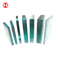 Marches d'escaliers en verre trempé de sécurité laminé de 8 + 0.38 + 8mm d'épaisseur fabriquées en Chine