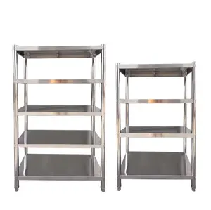 Industrial Stainless Steel Storage Shelves Kitchen Heavy Duty Rack For Restaurant With Low Price