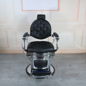 Silla de peluquero de alta resistencia 2023, silla multiusos para peluquería, silla de peluquero clásica de <span class=keywords><strong>plata</strong></span> antigua - Product Image 3