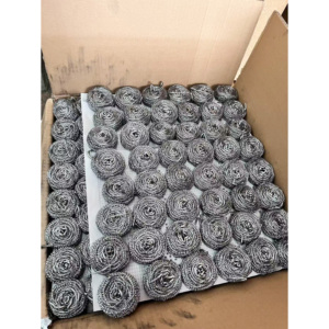 Machine de fabrication de boules de fil métallique en acier inoxydable 410 pour le nettoyage des casseroles, tampons à récurer en métal, éponges à récurer en <span class=keywords><strong>laine</strong></span> d'acier, pour la vaisselle de cuisine, à prix abordable - Product Image 6