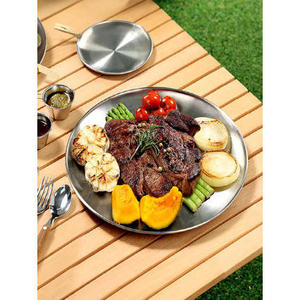 Assiette de présentation ronde en plastique Sten Plat à soupe personnalisable pour la maison et l'hôtel - Product Image 1