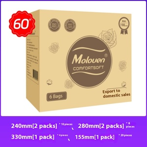 Fábrica de <span class=keywords><strong>Taxus</strong></span>, venta al por mayor, pijamas de seguridad nocturna súper largos, servilletas sanitarias transpirables, almohadilla suave para la tía Peace Mind, ajenjo de algodón - Product Image 6