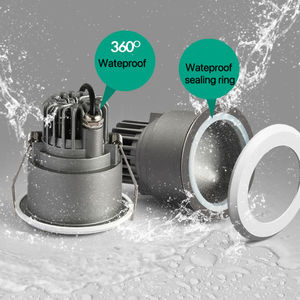 Haute luminosité LED encastré plafonnier mince panneau en aluminium projecteur de <span class=keywords><strong>douche</strong></span> <span class=keywords><strong>IP65</strong></span> étanche antirouille led Downlights - Product Image 3