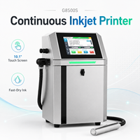 Impresora Profesional G8500S CIJ con Sistema Linux, Máquina Automática de Inyección de Tinta Continua para Fecha de Caducidad en Línea Industrial