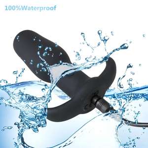 MOGlovers 8cm Vib rating Butt Plug Anal Spielzeug Vibratoren für Frauen Dildos Männer Prostata Massage gerät Erwachsene <span class=keywords><strong>Sex</strong></span> Produkte Erotic <span class=keywords><strong>Wireless</strong></span> - Product Image 2