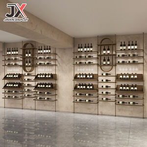 Vitrina <span class=keywords><strong>de</strong></span> Vino Tinto <span class=keywords><strong>de</strong></span> Lujo con Iluminación LED Personalizada <span class=keywords><strong>de</strong></span> Fábrica, Diseño Rectangular para Uso en Comercios, <span class=keywords><strong>Bodegas</strong></span> o Villas - Product Image 1