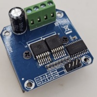 Module de commande de moteur de voiture intelligent haute puissance BTS7960 avec contrôle de limitation de courant 43A et refroidissement semi-conducteur