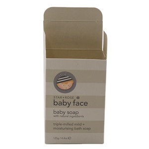 Small White Folding Carton Box Custom Packaging Boxes For Medicine Cosmetic Packaging
