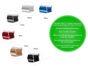 Profilo LED <span class=keywords><strong>in</strong></span> Alluminio Personalizzato di Dimensioni Ridotte 8X6mm, Canale a U per Strisce LED da 4mm 5mm 8mm - Product Image 5