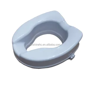 Stable commode seat raiser 6 inch or 4 inch for the mobility and hospital patient toilet seat cover