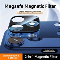 Juego de Filtros Magnéticos de Liberación Rápida UV+CPL+ND, Protector de Lente de Cámara de Teléfono de Lujo con Cobertura Total para iPhone 17 Pro Max