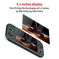 M26 Console de Jeu Portable Rétro Écran IPS 5 Pouces, Machine de Jeux Sans Fil Portable, Système Open Source, Mini Émulateurs, Lecteur de Jeux