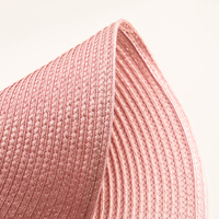 Vente chaude Style classique sous-verres léger tissé Table napperon livraison rapide salle à manger cuisine usage domestique tissé tapis tampons
