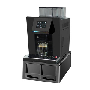 เครื่องชงกาแฟอัตโนมัติอัจฉริยะขนาดเล็กอุตสาหกรรม  แบบกึ่งอัตโนมัติและอัตโนมัติเต็มรูปแบบ  รวมทุกอย่างไว้ในเครื่องเดียว  110 220 โวลต์  เครื่องทำเอสเพรสโซและเครื่องบดกาแฟ - Product Image 4