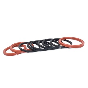Guarnizione personalizzabile del pistone dell' O-Ring dell' O-Ring in Silicone con guarnizione Quad resistente con nastro sigillante in metallo FKM & EPDM materiali in X-Style - Product Image 2