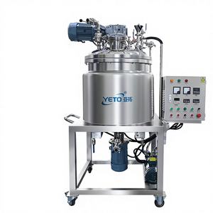Máquina de Mistura Emulsificante a Vácuo Móvel em Aço Inoxidável 304 para Creme Cosmético, Loção e Shampoo, Homogeneizador de Alta Cisalhamento com Capacidade de 200L - Product Image 1
