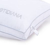 Grande promotion sur les nouveaux oreillers de lit d'hôtel innovants avec motif solide et soutien du cou