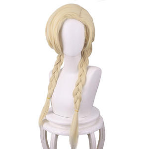 Perruque de cosplay Ainizi 60 cm, tresses blondes, personnage de Haitani Ran, inspirée de Tokyo Revengers - Product Image 2