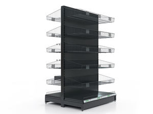 Étagères de supermarché sans boulons à montage facile, présentoir métallique à installation rapide pour les chaînes de magasins en expansion rapide - Product Image 4