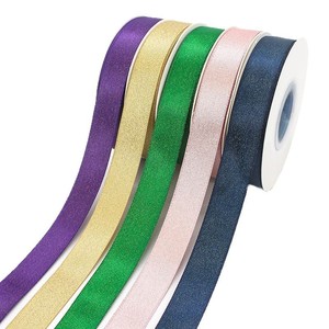 FangZHI Satin Ribbon 2cm Polyester Woven Gift Packaging Bow Accessory - Product Image 5