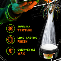 Cera para Cabello Texturizada Tipo Telaraña de Barbería, Marca Privada de Fábrica, con Certificación CPNP, GMPC y COA, Cera Mate para Cabello de Hombre con Logotipo Personalizado