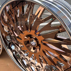 ล้อฟอร์จขอบ 26 นิ้ว ล้อเว้าขอบ 5x114.3 ล้อฟอร์จ Rucci ล้ออเมริกันฟอร์ซสีโรสโกลด์ - Product Image 3