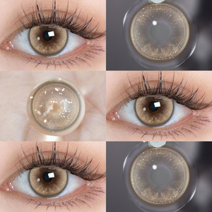 Lalens - Lentes de Contacto de Color <span class=keywords><strong>Mensuales</strong></span> al por Mayor, Lentes de Contacto Cosméticas con Diseño de Mariposa, Lentes de Contacto de Color Azul con Prescripción para Ojos Claros - Product Image 5