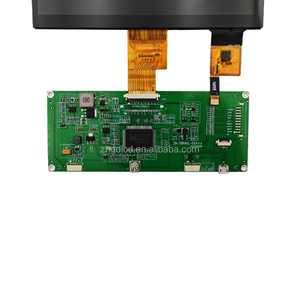 7 inch 1024x600 độ sáng cao TFT Màn hình <span class=keywords><strong>LCD</strong></span> 1000nits LVDS 40pin mô-đun hiển thị 7 \ "IPS tùy chọn màn hình cảm ứng Bảng điều khiển - Product Image 2
