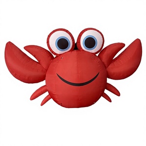 <span class=keywords><strong>Crabe</strong></span> Gonflable Publicitaire en Tissu Oxford pour Décorations Extérieures, Taille Personnalisable, Alimentation par Prise - Product Image 2